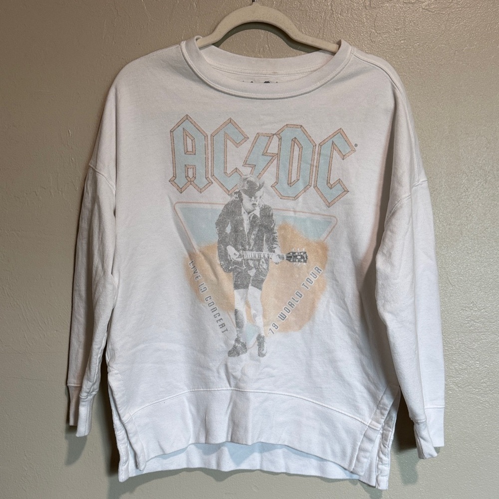 AC/DC Cream Graphic Tee - Picture 3 of 7